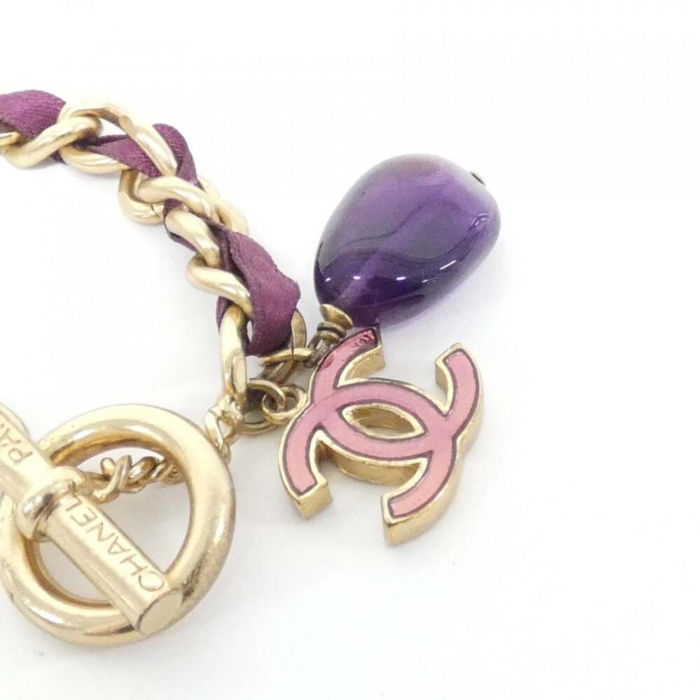 Chanel Charm Bracelet Satin Gold And #246767C10B - Picture 3 of 7